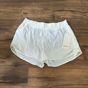 Hotty hot, high high rise shorts 4” lined